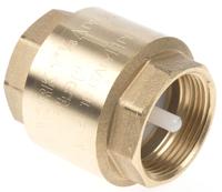 486-160 RS PRO Brass Single Check Valve, BSPP 1-1/4in, 10 bar