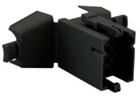 sms12pdh1 Souriau Sunbank by Eaton, SMS Male Connector Housing, 12 Way, 4 Row