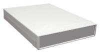 1598hgy Hammond 1598 Grey Flame Retardant ABS Instrument Case, 280 x 200 x 40mm