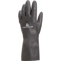 ve509no09 Delta Plus TOUTRAVO VE509 Black Neoprene Work Gloves, Size 9, Neoprene Coating