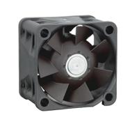 424j2hu ebm-papst 420 J Series Axial Fan, 24 V dc, DC Operation, 38m³/h, 6.9W, IP54, 40 x 40 x 28mm