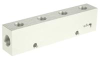 3313-10-13-04 Legris 3313 8 Outlet Manifold, G 1/4 G 1/8
