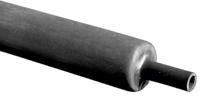 137-407 RS PRO Halogen Free Heat Shrink Tubing, Black 40mm Sleeve Dia. x 100cm Length 3:1 Ratio