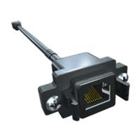 rpce-01-e-0050-bc-c5e Samtec RPCE Series Female Ethernet Connector, Cable Mount, Cat5e 1 Port 8P8C -Way