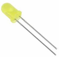 slr-322mg3f ROHM2.1 V Yellow-Green LED 3mm Through Hole, SLR-322MG3F