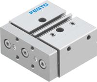 dfm-16-10-p-a-gf Festo Pneumatic Guided Cylinder - 170832, 16mm Bore, 10mm Stroke, DFM Series, Double Acting