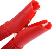 bu-46a-2l Mueller Electric Crocodile Clip, Copper-Plated Steel Contact, 50A, Red