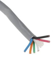 1176l-sl005 Alpha Wire Alpha Essentials LSZH Communication & Control Series Data Cable, 6 Cores, 0.35 mm², Unscreened, 22 AWG, 30m,