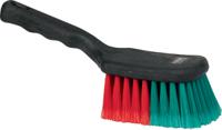 522752 Vikan Soft Bristle Black Scrubbing Brush, 45mm bristle length, Polyester bristle material
