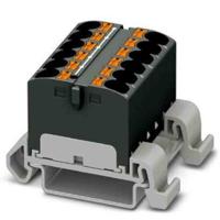 3273694 Phoenix Contact Distribution Block, 12 Way, 0.2 → 6mm², 32A, 800 V, Black