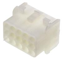 1-480711 TE Connectivity, Universal MATE-N-LOK Female Connector Housing, 15 Way, 3 Row