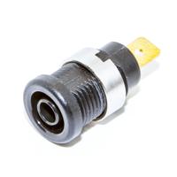 bu-p72913-2 Mueller Electric Red Female Banana Socket, 4 mm Connector, Solder Termination, 36A, 1000V, Gold Plating