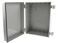cab-pc-403018-g-cabinet Fibox 8113350 Series Polycarbonate Wall Box, IP65, 400 mm x 300 mm x 180mm