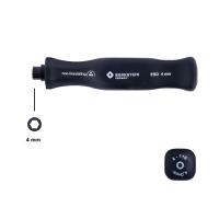4-116 Bernstein Hexagon Socket Screwdriver Handle, 4 mm Tip, 95 mm Overall