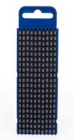 561-02600-wic2-0-pa66-bk HellermannTyton WIC2 Snap On Cable Markers, Black, Pre-printed "0", 2.8 → 3.8mm Cable, 561-02600 WIC2-0-PA66-BK