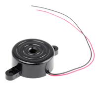 754-2009 RS PRO 96dB Panel Mount Continuous Internal Piezo Buzzer, 33.7 (Dia.) x 14.5mm, 3V dc Min, 18V dc Max