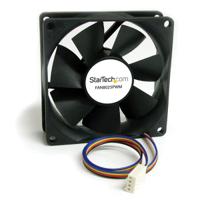 fan8025pwm StarTech.com Axial Fan, 12 V dc, dc Operation, 9.74 → 25.02cfm, 160mA Max, 1 x 3.1 x 3.1in