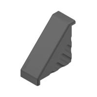 3842548849 Bosch Rexroth Black Polypropylene Angle Bracket Cap, 30 mm Strut Profile, 8mm Groove