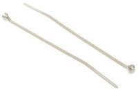 7tag009570r0002-ty23mfr Thomas & Betts Cable Ties, 92mm x 2.3 mm, White Nylon, Pk-100
