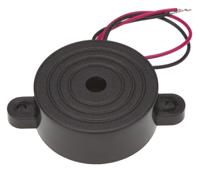 622-1512 RS PRO 92dB Panel Mount Continuous Internal Buzzer, 14.8 (Dia.) x 16mm, 3V dc Min, 20V dc Max