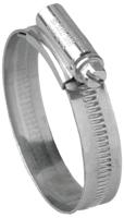 1xms Jubilee Zinc-Plated Mild Steel Slotted Hex Worm Drive, 13mm Band Width, 30 → 40mm ID