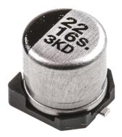 eee1ca220sr Panasonic 22μF Aluminium Electrolytic Capacitor 16V dc, Surface Mount - EEE1CA220SR