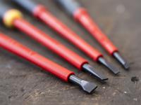 be-9888s Bahco Pozidriv; Slotted Insulated Screwdriver Set, 7-Piece