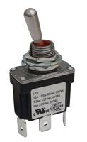 186-251 RS PRO Toggle Switch, Panel Mount, On-None-On, SPDT, Quick Connect Terminal, 125, 250V ac