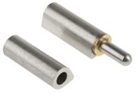 270-2922 Pinet Stainless Steel Bullet Hinge, Weld-on Fixing, 100mm x 20mm