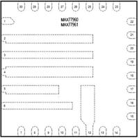 max77960efv06 Maxim Integrated MAX77960EFV06+, Charge Management Controller, 25.4 V to 25.4 V Input 3.3 A, FC2QFN 30-Pin