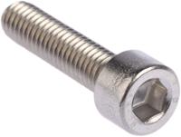 187-1421 RS PRO Stainless Steel Hex Socket Cap Screw, DIN 912, M6 x 25mm