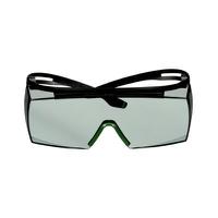 sf3750asp-blk-eu 3M Secure-Fit 3700 OTG, Scratch Resistant Safety Goggles with Grey Lenses