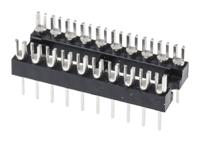 402-670 RS PRO 2.54mm Pitch 20 Way,Through Hole Mount IC Dip Header, Tin over Nickel, 1A