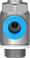 grla-38-qs-10-d Festo GRLA Series Tube Exhaust Valve, 10mm Tube Inlet Port x G 3/8 Outlet Port, 193151