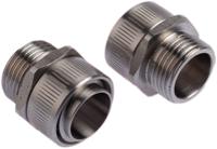 7tca297070r0046-gfms0404 Kopex Straight, Conduit Fitting, 20mm Nominal Size, M20, 316 Stainless Steel, Metallic IP40 rating