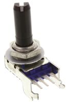 rk11k1120abf Alps Alpine RK11K 50kΩ Rotary Carbon Film Potentiometer, Panel Mount (Through Hole), RK11K1120ABF