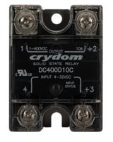 dc400d10c Sensata Crydom PowerPlus DC Series Solid State Relay, 10 A Load, Panel Mount, 300 V dc Load, 32 V dc Control