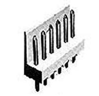 171825-8 TE Connectivity EI Series Straight Through Hole PCB Header, 8 Contact(s), 2.5 mm Pitch, 1 Row, Shrouded