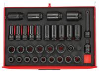 tteisk33 Teng Tools 3/4in, 3/4 in Drive Impact Socket