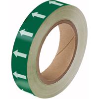 275101 Brady Green, White High Visibility Tape 25.00mm x 33.00m