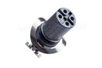 m12d-04pfft-ee0001 Amphenol Industrial Circular Connector, 4 Contacts, M12 Connector, Socket, Female, IP68