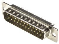 09672255615 HARTING 25 Way Panel Mount D-sub Connector Plug, 2.77mm Pitch