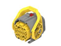 2405007-2 TE Connectivity, DEUTSCH NTSEAL Automotive Connector Grey Cable Mount 26 Way