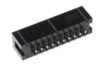61202021621 Wurth Elektronik WR-BHD Series Straight Through Hole PCB Header, 20 Contact(s), 2.54 mm Pitch, 2 Row, Shrouded