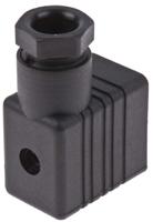 934456100-gm-216-nj-schwarz Hirschmann GM 2P+E DIN 43650 B, Female Solenoid Valve Connector, 250 V Voltage