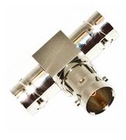 bu-p6738 Mueller Electric Tee 75Ω RF Adapter BNC Socket to BNC Socket
