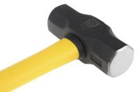 251-463 RS PRO Medium Carbon Steel Sledgehammer with Fibreglass Handle, 3.2kg