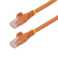 n6patc2mor StarTech.com, 2m Cat6, Orange RJ45 to Male RJ45 Male, U/UTP Unshielded, Terminated PVC Sheath