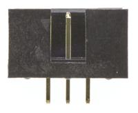 t821106a1s100ceu Amphenol Communications Solutions T821 Series Straight Through Hole PCB Header, 6 Contact(s), 2.54 mm Pitch, 2 Row,
