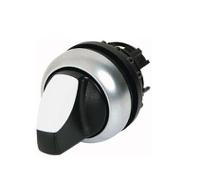 216823-m22-wrlk-w Eaton 2 Position Selector Switch Head, 22mm Cutout, Black Handle
